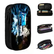 Kerota TF887 Classic Ronaldos CR7 Pencil Cases Pencilcases Pen for Girls Boys Big Capacity Bag Students School Zipper Stationery 5x10.5x21cm