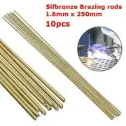 High performing Brass Solution Flux Core Wire Electrode 1 6MM x 25CM Set of 10