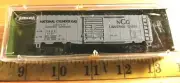 VINTAGE NOS AURORA POSTAGE STAMP TRAINS 4880 NATIONAL CYLINDER GAS BOX CAR {31}