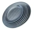 Lot Melamine Oval Plate Platter Sushi Sashimi Serving Side Dish 8.8"~15.8" Black