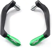 7/8"22mm Motorcycle CNC Handlebar Grips Brake Clutch Levers Guard Universal(Green)