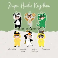 在飛比找蝦皮購物優惠-Zoopm HOODIE 鑰匙扣