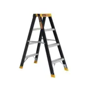 Gorilla Pro-Lite Fibreglass Double Sided Step Ladder 150kg 4ft 1.15m FSM004-PRO