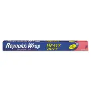 Reynolds Wrap Heavy Duty Aluminum Foil Roll 18" x 75 ft Silver 20/Carton