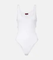 [Gucci] Gucci Cutout swimsuit AU 14 white
