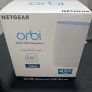 NETGEAR - Orbi LBR20 AC2200 4G LTE Tri-Band Mesh WiFi Router (Unlocked)