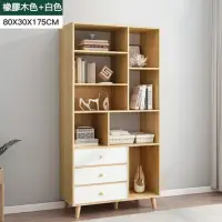 在飛比找momo購物網優惠-【E家工廠】書櫃 書架 簡易書櫥 靠牆置物架 收納儲物層架 