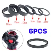 6pcs Bicycle Headset Spacer MTB Road Bike Headset Washer Front Stem Fork Spacer