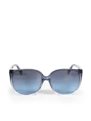 Blue Oversized Gradient Sunglasses