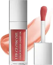 Hydrating Lip Glow Oil, Moisturizing Lip Oil Gloss Transparent Plumping Lip Gloss, Big Brush Head Non-S y Long Lasting Nourishing, ed Lip Balm for Lip Care and Dry Lips As Shown 4