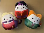 Squishmallows Hocus Pocus Disney Sanderson Sisters 6.5”-7.5” Plush Set