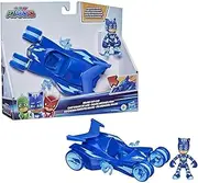 PJ Masks - Catboy Deluxe Vehicle - Cat-Car Toy with Spinning Super Cat Stripes and Catboy Action Figure - Kids and Preschool Toys - F2135 -Ages 3+