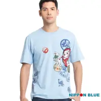 在飛比找momo購物網優惠-【BLUE WAY】男款 棒系列 畫睛達摩 短袖 上衣-日本