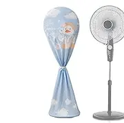 Acunny Outdoor Fan Cover, Dustproof Fan Cover, Outdoor Floor Fan Cover, Dustproof Floor Fan Cover, Dust Bag for
