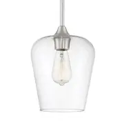 Savoy House 7-4036-1 Nickel Octave 9"W Mini Pendant