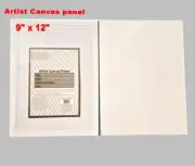 12 pcs 9" x 12" Artist Blank Canvas Panel Panels Board Art Drawing 23cm x 30.5cm