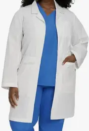 Landau Unisex With Tablet Pocket White Lab Coat Size 42 3165 WWXY New With Tags