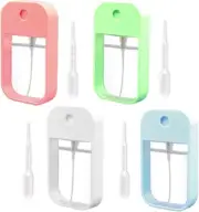 Roczential 4Pack Portable Card Spray Bottle, 45ML Refillable Perfume Bottle P...