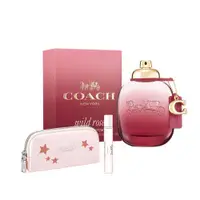 在飛比找ETMall東森購物網優惠-【COACH】曠野玫瑰淡香精50ml(贈隨機香水筆7.5ml