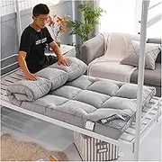 Thick Futon Mattress Japanese Tatami Floor Mattress Foldable Roll Up Mattress Soft Sleeping Mat Single Double Dormitory Home Mattress ZSMFCD(A,59x79in (150x200cm))