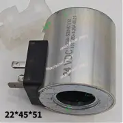 1* Hydraulic Solenoid valve Coil 24VDC C22S3-SD24K1/12 pump truck PARTS ID 22mm