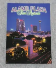 Post Card: Night View of Alamo Plaza, San Antonio, Texas