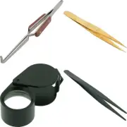 Precision Tweezers Set for Jewelers, Watchmakers, and Crafts