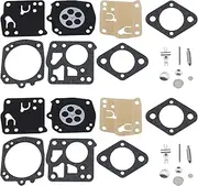 LT Easiyl 2 Set Chainsaw Carburetor Overhaul Kit Compatible with Tillotson RK-23HS RK-17HS Compatible with Husqvarna 61 266 268 272XP 281 181 Compatible with Jonsered 625 630