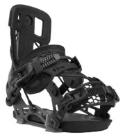 2025 FLOW NX2 Carbon Hybrid Black Snowboard Bindings XL (11-14)