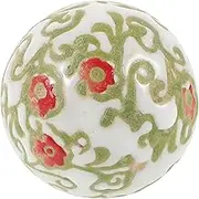 ABOOFAN Floating Ceramic Balls for Aquarium Decor Chinese Style Water Ornaments for Fish Tanks Exquisite Design and Lightweight for Underwater Decoration