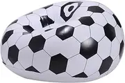 1Pc Portable Inflatable Lazy Couch Creative Foldable Air Chair Sofa for Outdoor Activities Lightweight Design for Travel Festivals Beach Trips Football Style