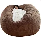 Large Bean Bag Couch Sofa Chair Cover Lazy Lounger Cover Outdoor Adult Kids