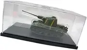 Perfeclan 1/72 Tank Model Desktop Decor Mini Model Gift Toy Model for Men with Dustproof Box Vehicle Tank for TV Cabinet Bar Home Shelf
