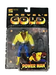Marvels Gold Luke Cage POWER MAN Action Figure ONLY 10000 Made Read