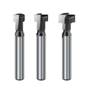 T Slot Router Bit 1/4 Inch Shank Keyhole Router Bit Set - 5/16, 3/8, 1/2 Inch...