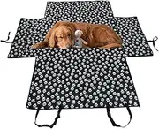Car Pet Seat Cover Back Seat - Protector Dog Hammock for Backseat,Anti-Slip Foldable Pet Trucks Protector for Dirt Hair, Camping Mat, Outdoor Use