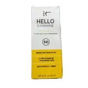 IT Cosmetics : Hello Sunshine Invisible Face Serum Sunscreen SPF 50 - 1.69oz