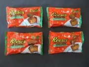 (4) Bags Of Reese's Peanut Butter Cups Miniatures Size 7.8 Oz Each ^8
