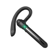 Single Ear Wireless Bluetooth Earphone Noise Cancelling Stereo Dual HD Mic He...