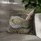 CUSHION COVER PILLOW CASE|SLITHER SNAKE REPTILE #8