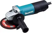 [Makita] 9558PBGY 125 mm 840W Angle Grinder with Paddle Switch - Black/Blue