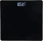 EZONEDEAL Body Scale - Electronic Digital Bathroom Scales Body Weight Scale Fat Glass Backlit 180kg - Weighing Scale for Body Weight Digital Scale