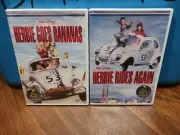 2 Walt Disney's Herbie Goes Bananas+ Herbie Rides Again (DVD, 2004) ~ New