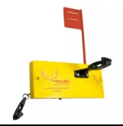 Yellow Bird Planer Board 10" - 600 Series Starboard with Tattle Flag