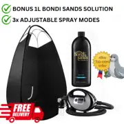 Professional HVLP Spray Tan Machine and Tent Set Kit with Bondi Sands Solution