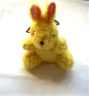 DOOZIE Berber Pal's Rabbit 5" stuffed dog toy pet toy with squeaker