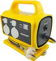 Ultracharge 10A Plug RCD Portable Safety Power Block with 2X USB Ports