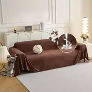 Cat Scratch Furniture Protector - Non-Slip, Washable Couch Cover for Dogs - W...