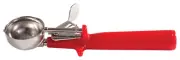 Ice Cream Disher, Size 24, One-piece Hdl, Red (12 Each)
