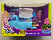 POLLY POCKET GLAMPING VAN PLAYSET NEW TOY